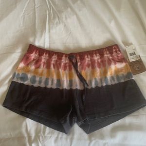 Tie Die Shorts from PJ salvage